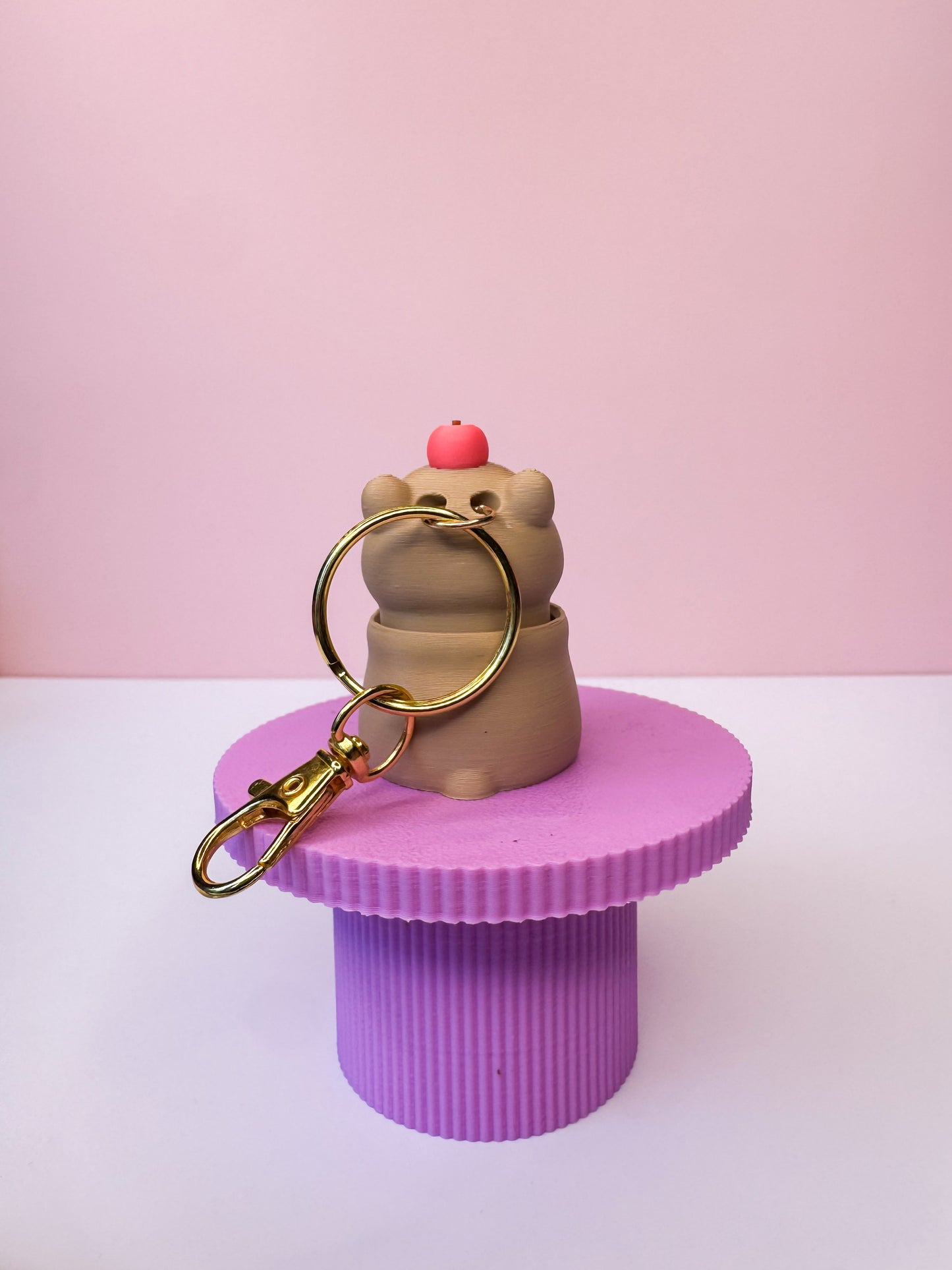 Capybara Clicker Keychain