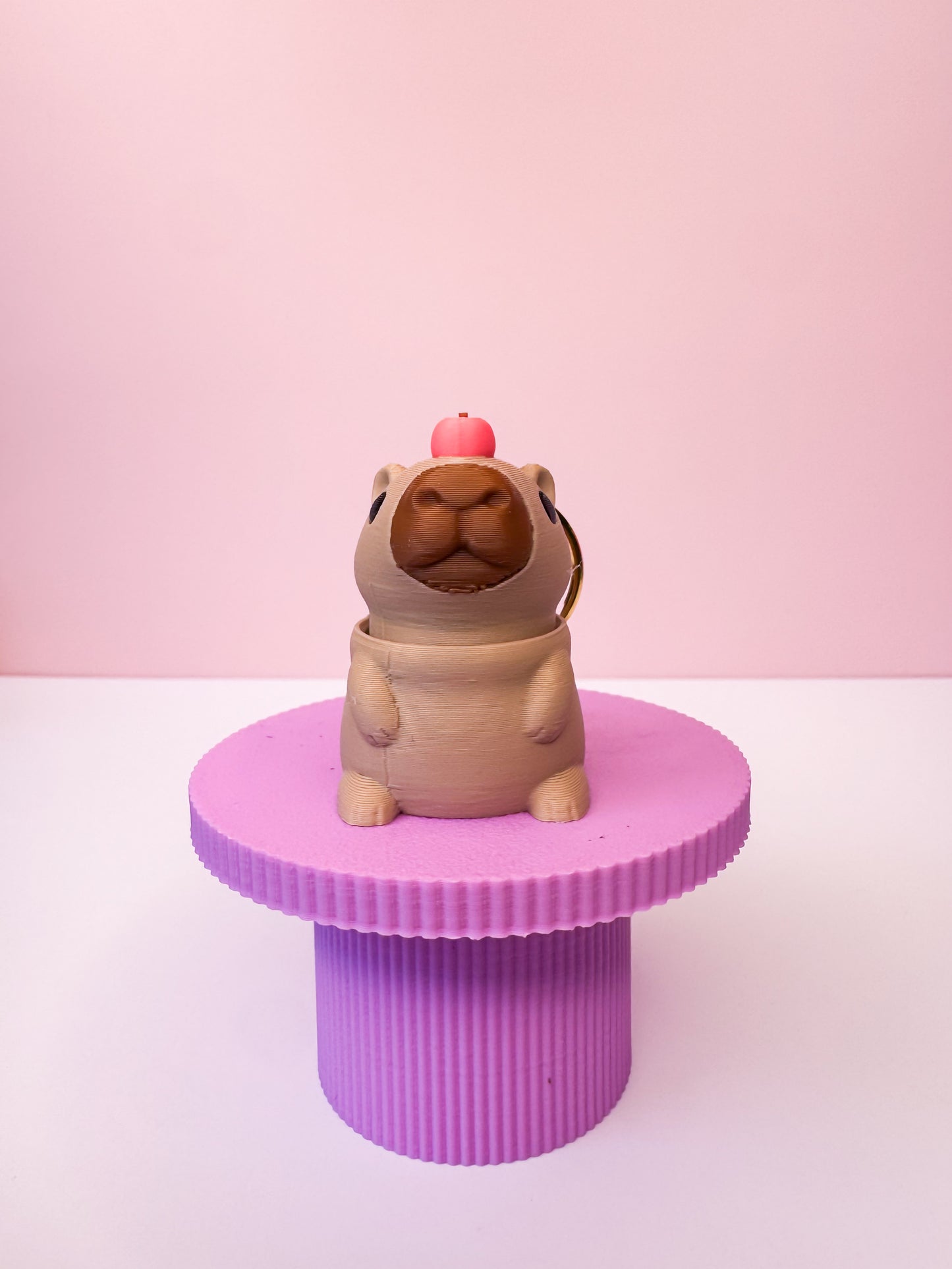 Capybara Clicker Keychain