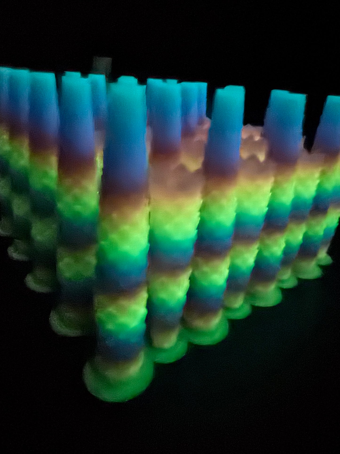 Halloween Glow-in-the Dark Rainbow Dragon/ Mermaid Scale Pen