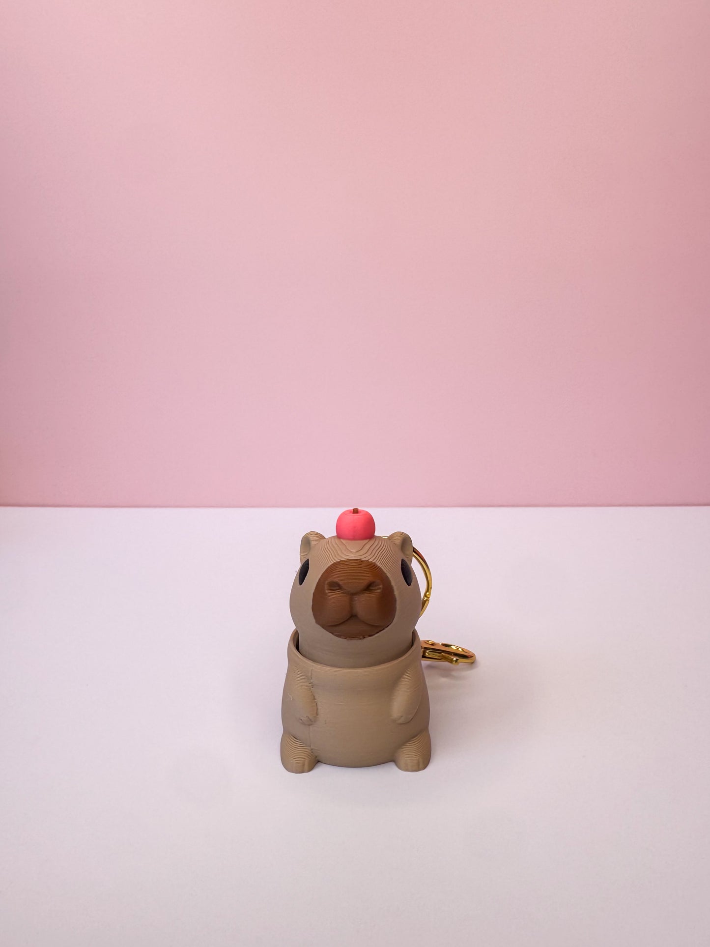 Capybara Clicker Keychain