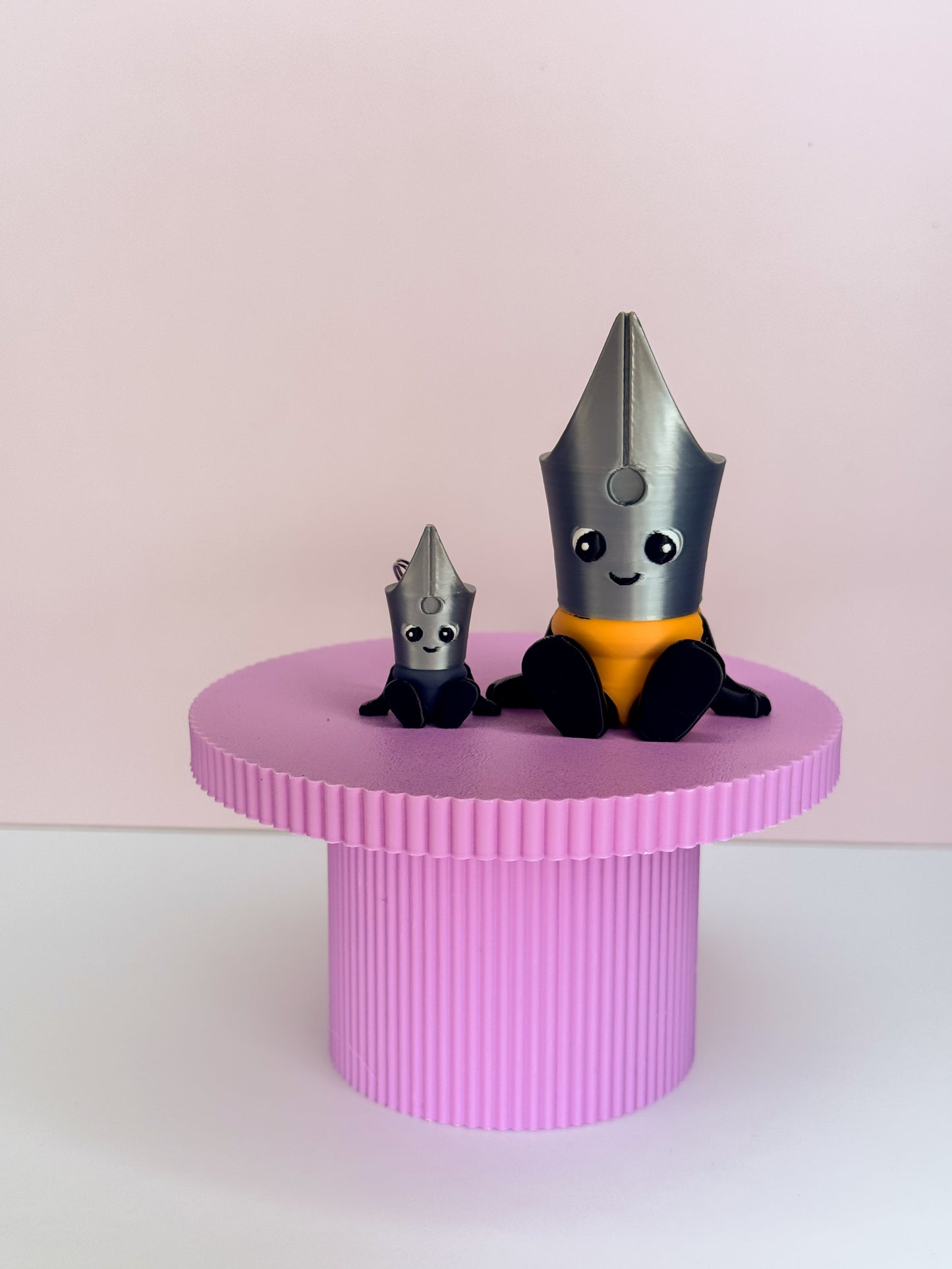 Fountain Pen Nib Charm/Zipper Pull- "Peni"