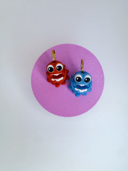 Gooey Monster Charm/ Zipper Pull Set