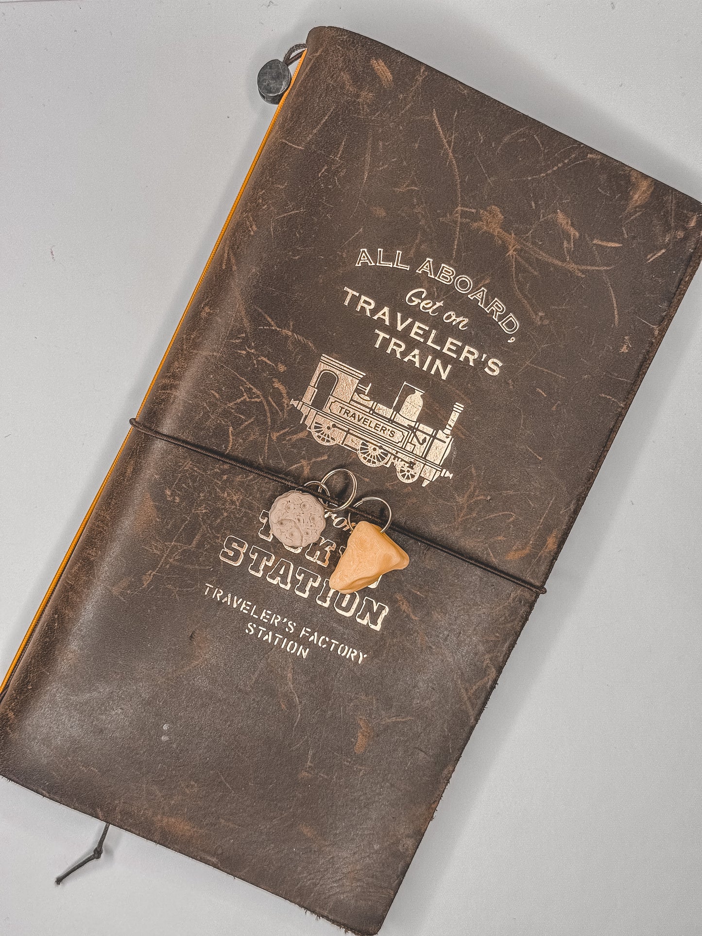 Cheese & Crackers- Charm/ Zipper Pull