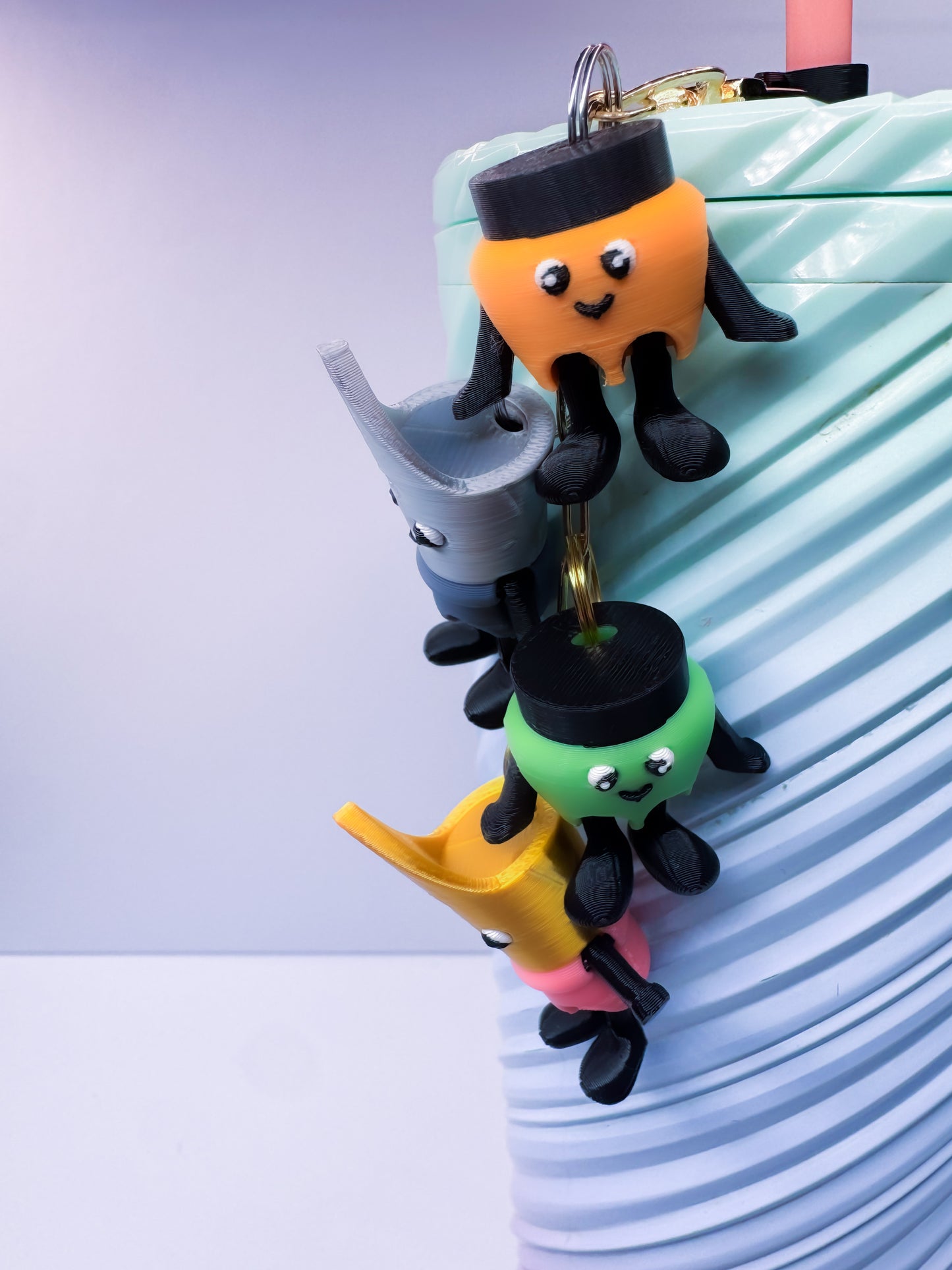 Fountain Pen Nib Charm/Zipper Pull- "Peni"