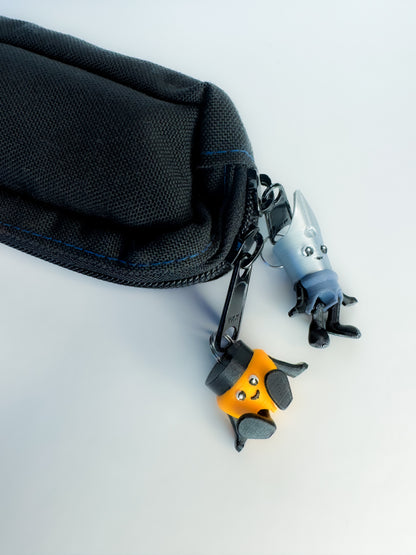 Fountain Pen Nib Charm/Zipper Pull- "Peni"