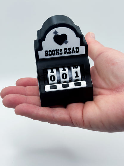 Retro “Books Read”/ “Pens Inked” Counter or Customize Your Own Counter!