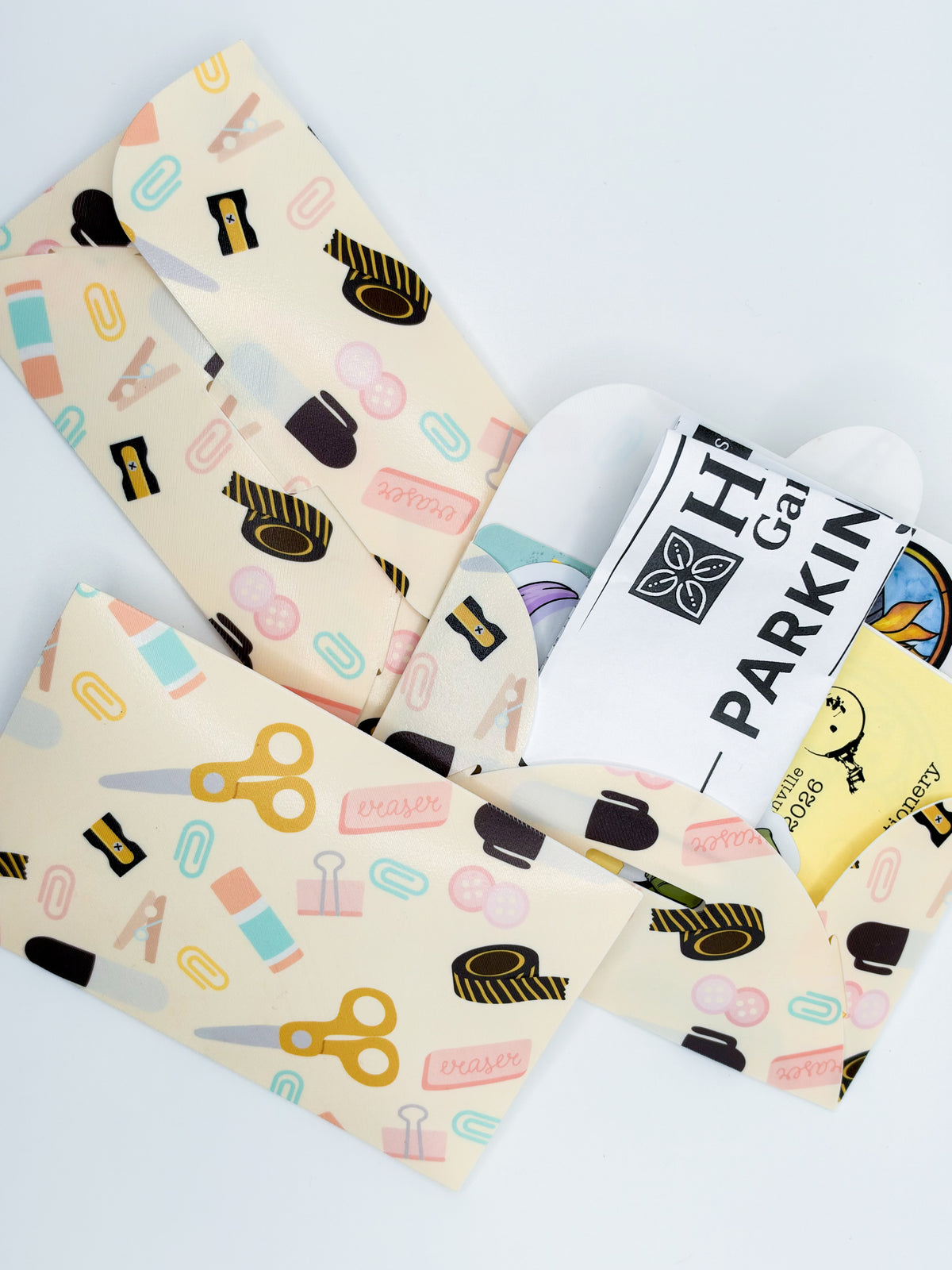 Ephemera Envelope- Tiny Desk Supplies Edition