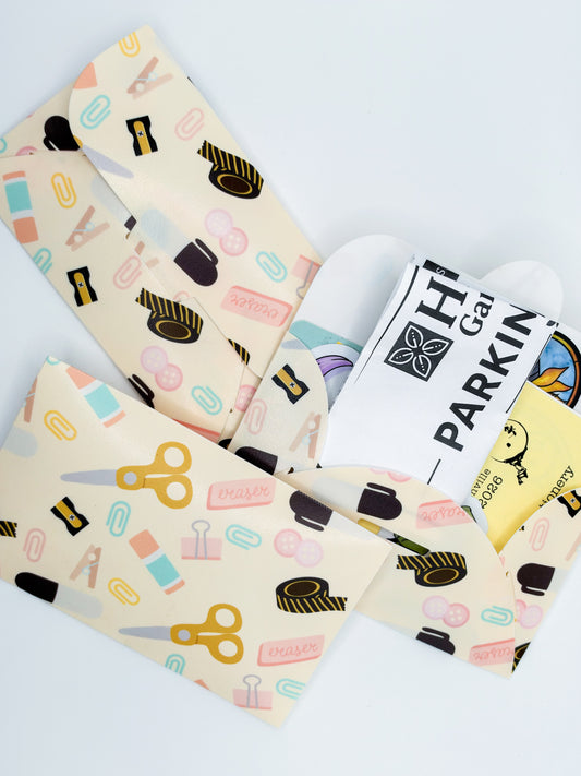 Ephemera Envelope- Tiny Desk Supplies Edition