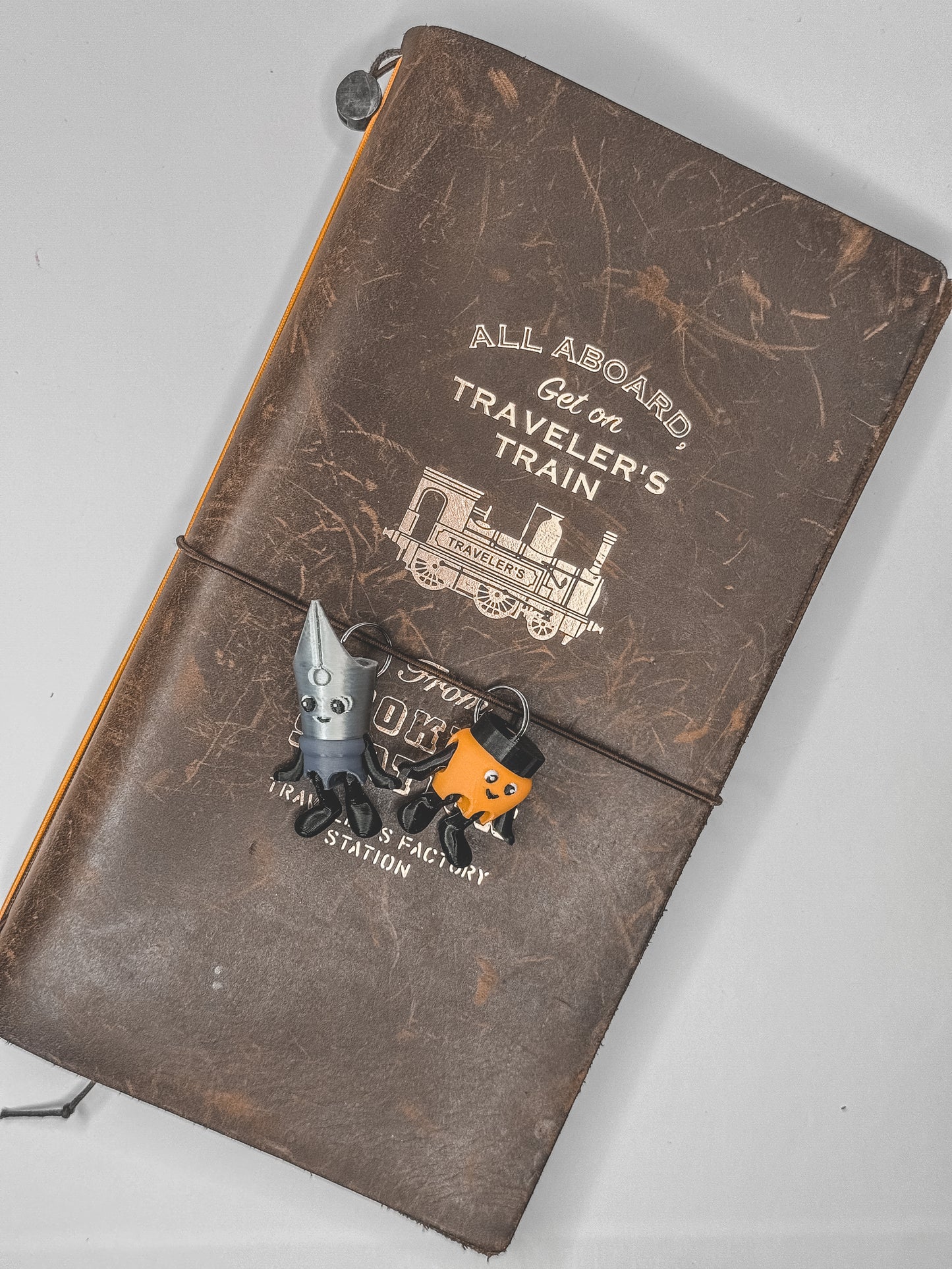 Fountain Pen Nib Charm/Zipper Pull- "Peni"