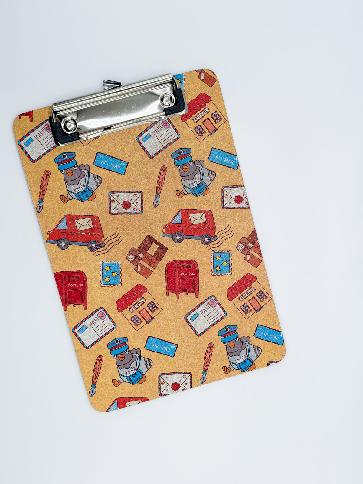 Mini Clipboard- Airmail Pigeon Edition