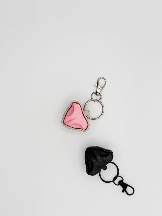 Cat Nose Clicker Keychain- "The Booper"