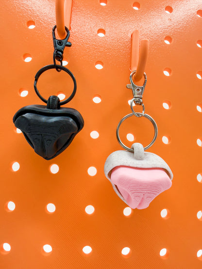 Cat Nose Clicker Keychain- "The Booper"
