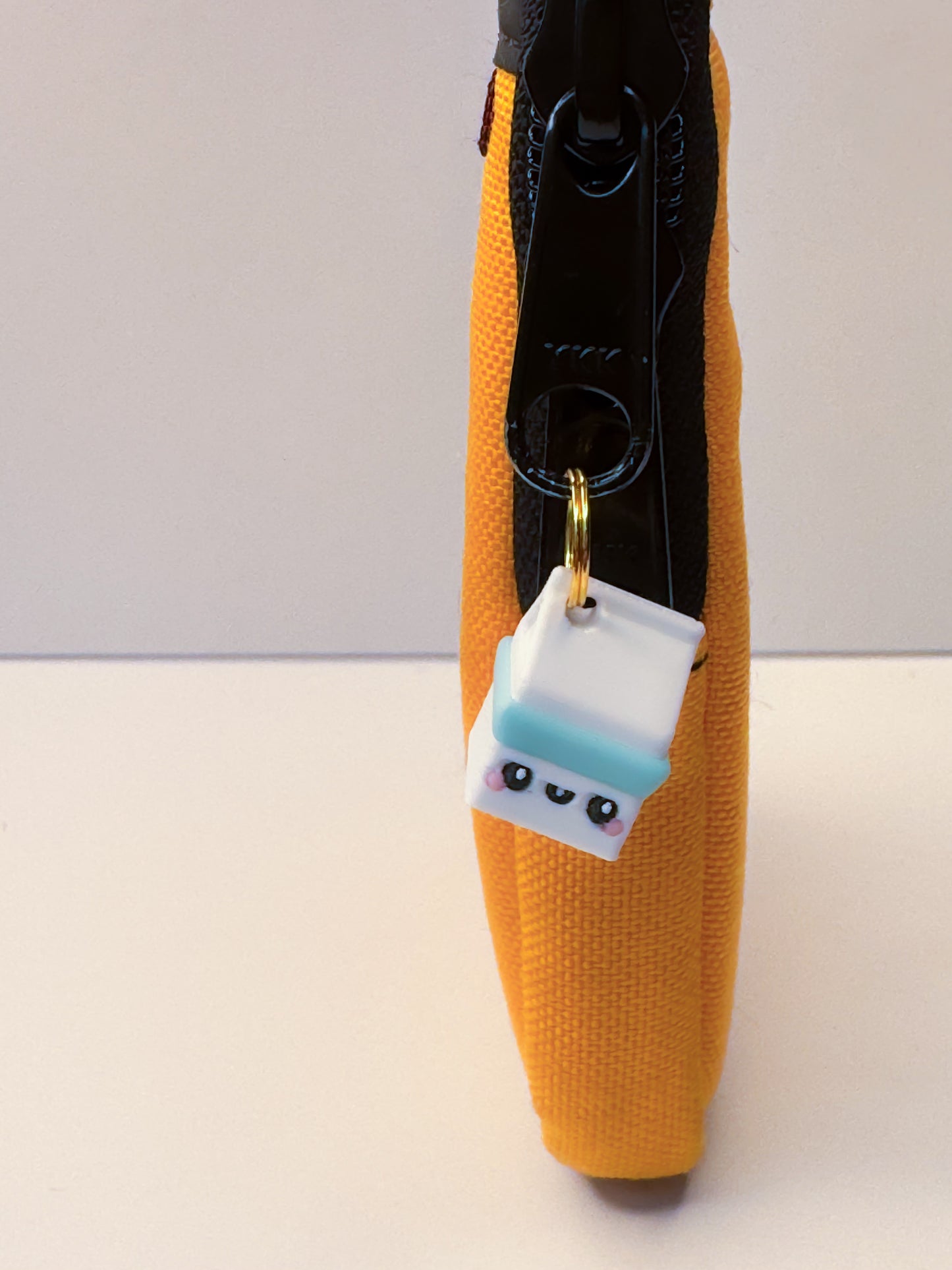 Milk Carton- Charm/ Zipper Pull