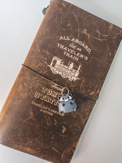 Raccoon- Charm/ Zipper Pull