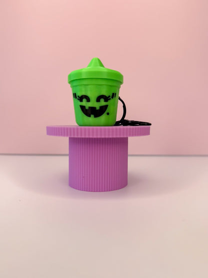 Halloween Bucket Clicker Keychain