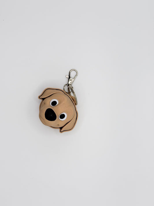 Dog Face Clicker Keychain