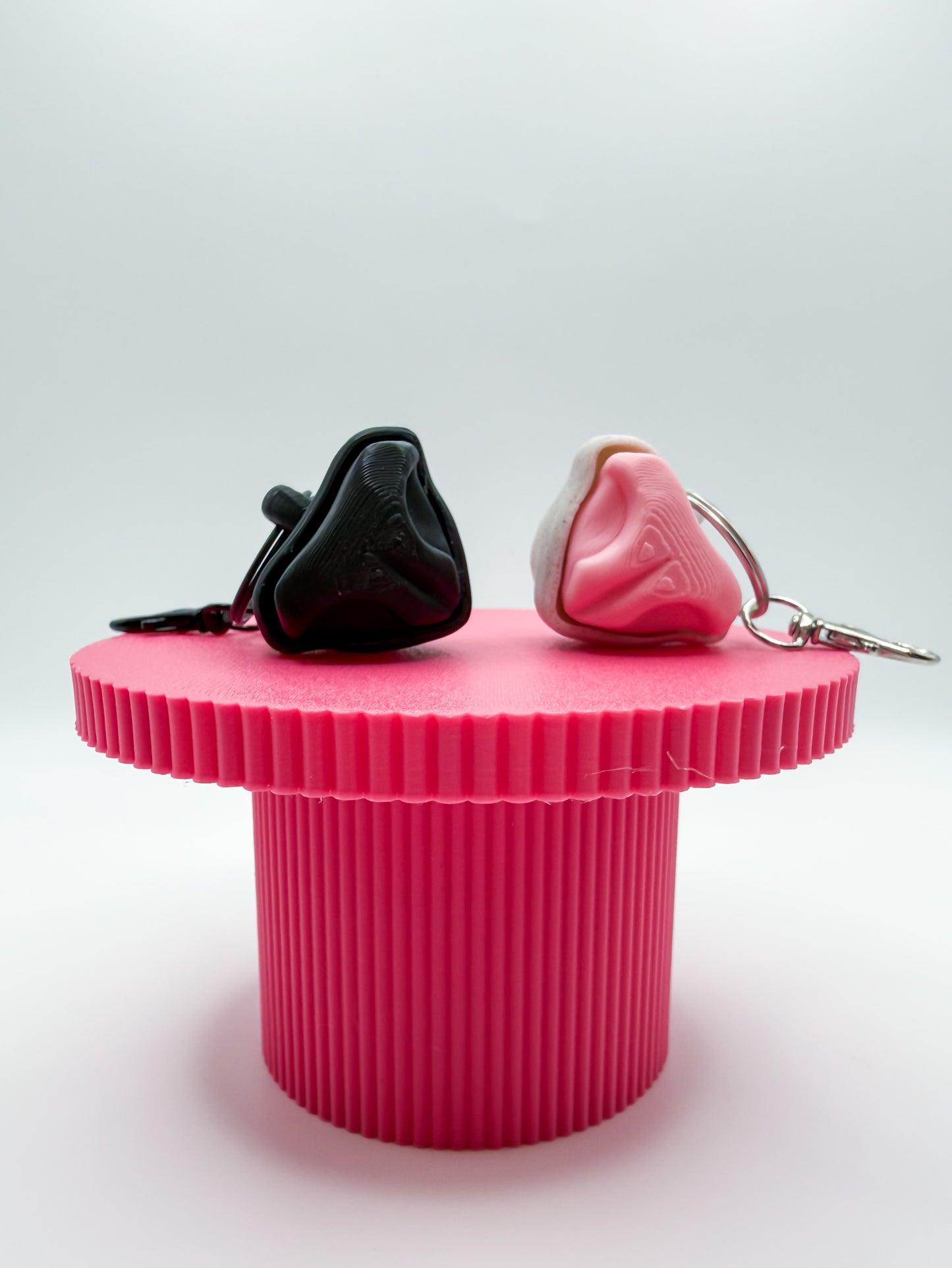 Cat Nose Clicker Keychain- "The Booper"