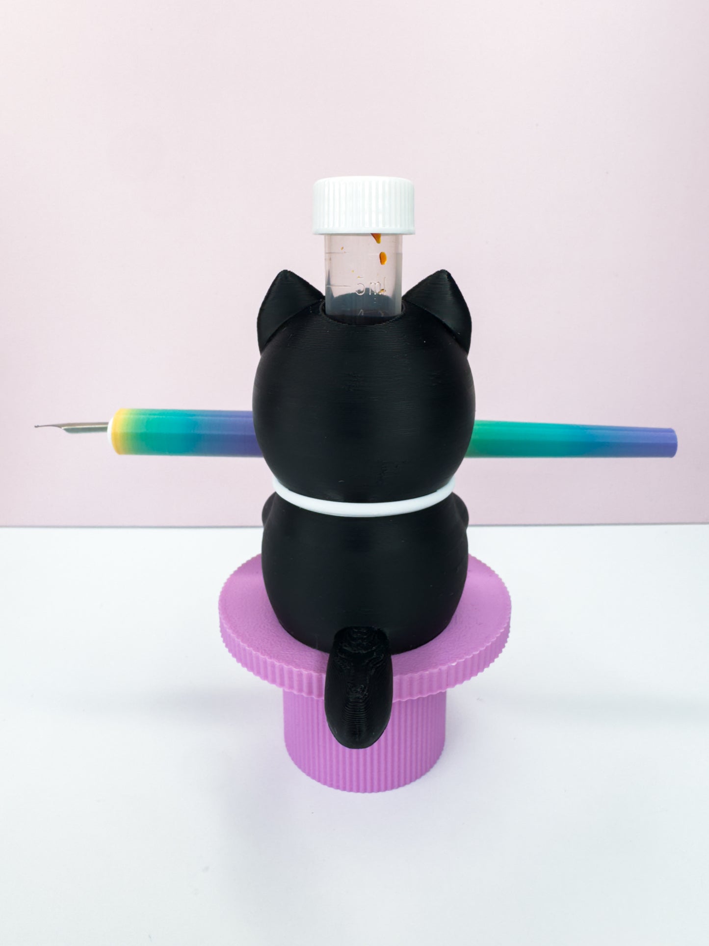 Cat "Ink Buddy"- Pen/ Ink Sample Holder
