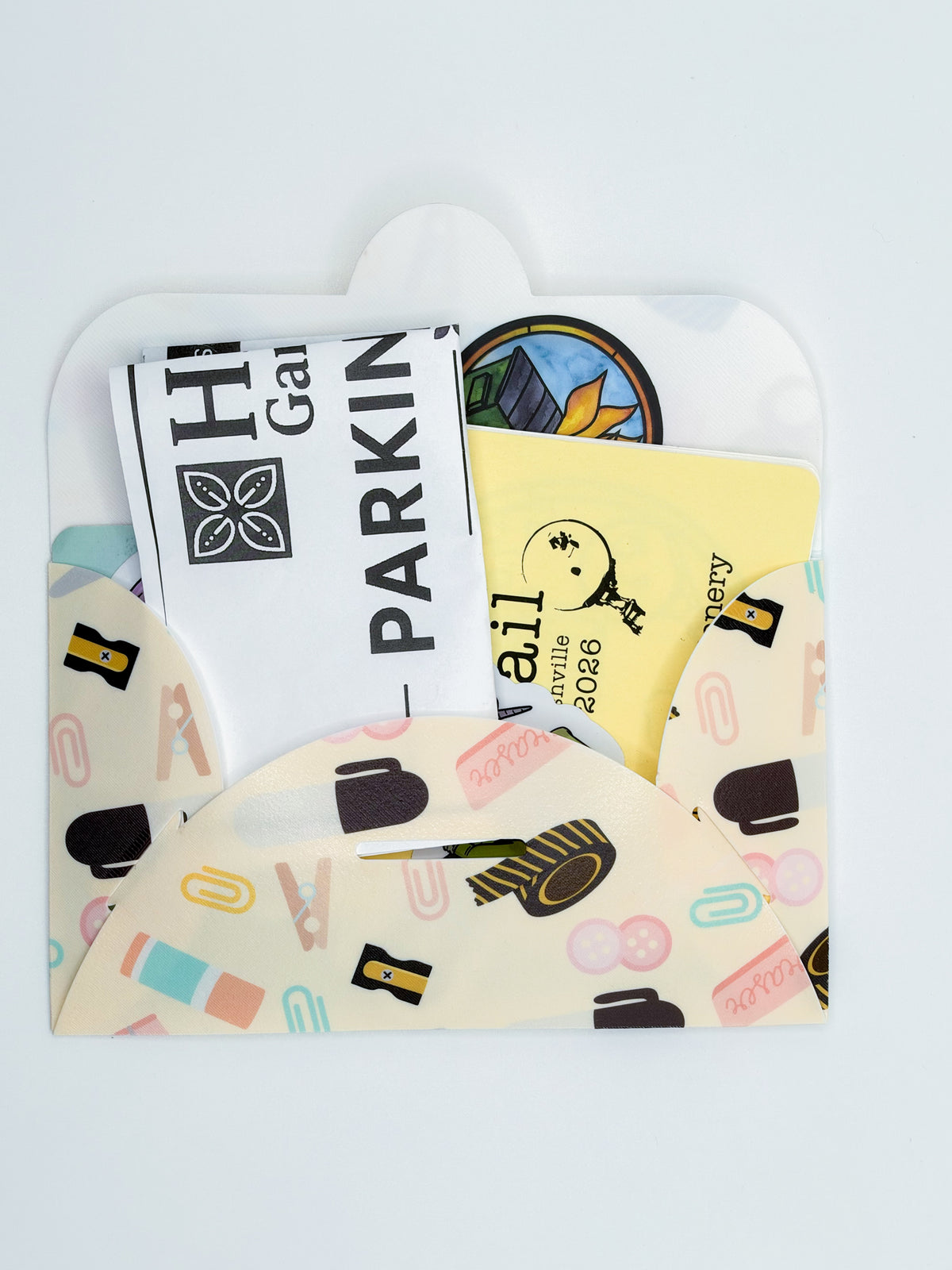Ephemera Envelope- Tiny Desk Supplies Edition