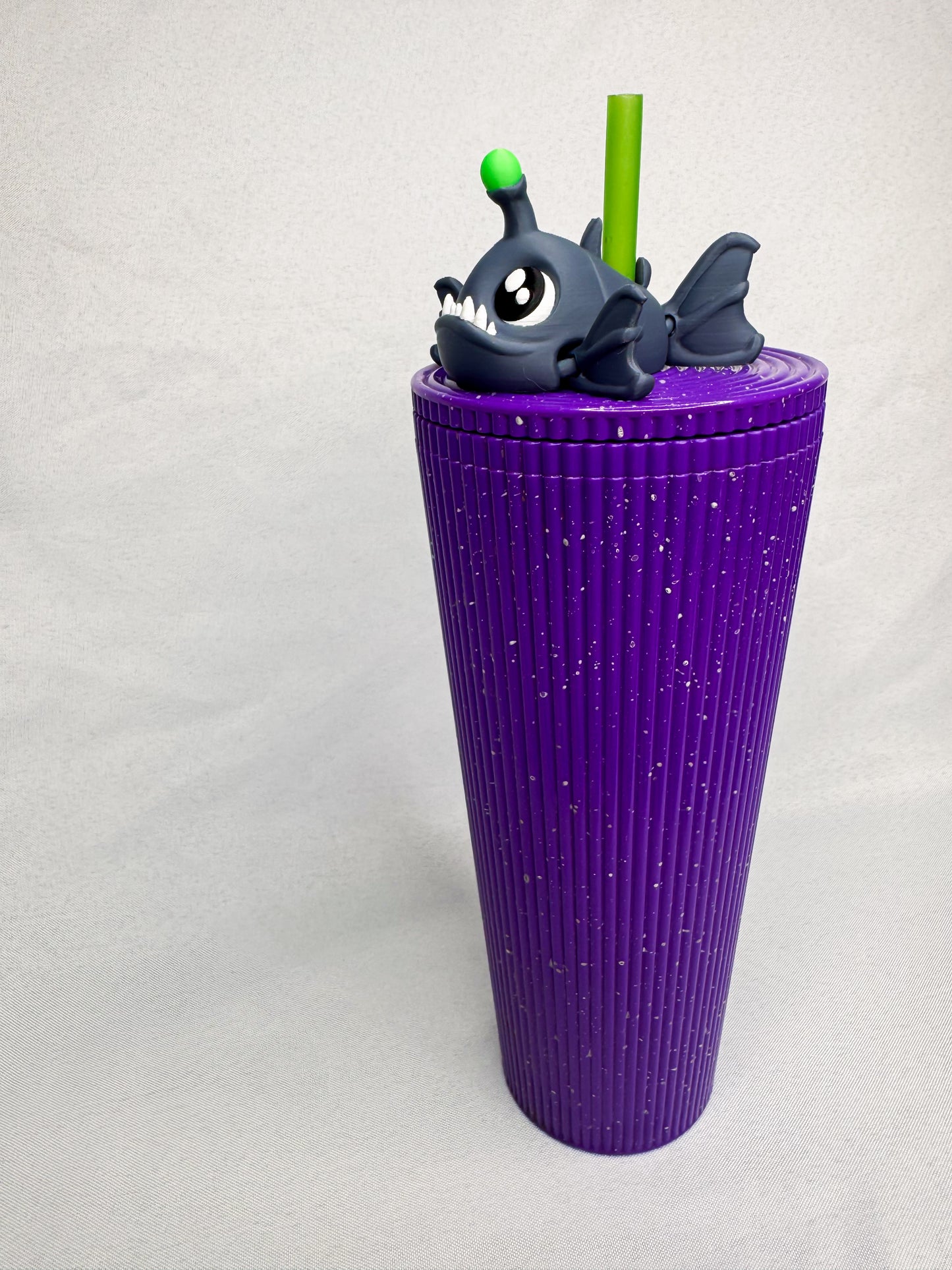 Anglerfish Straw Topper