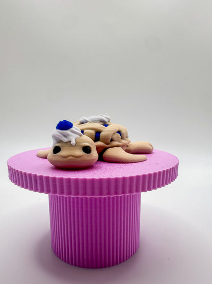 Pie Turtle Straw Topper