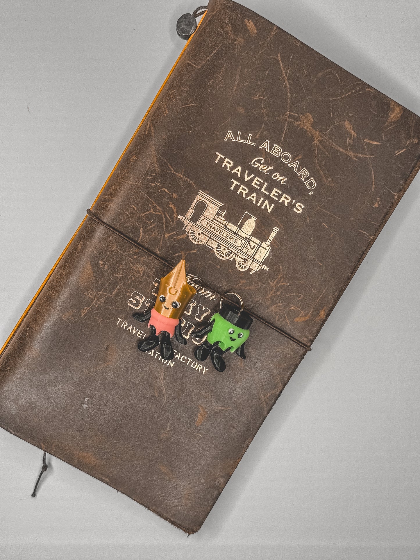 Fountain Pen Nib Charm/Zipper Pull- "Peni"