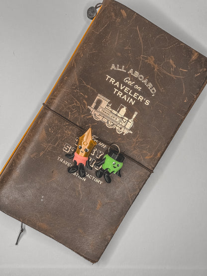 Fountain Pen Nib Charm/Zipper Pull- "Peni"