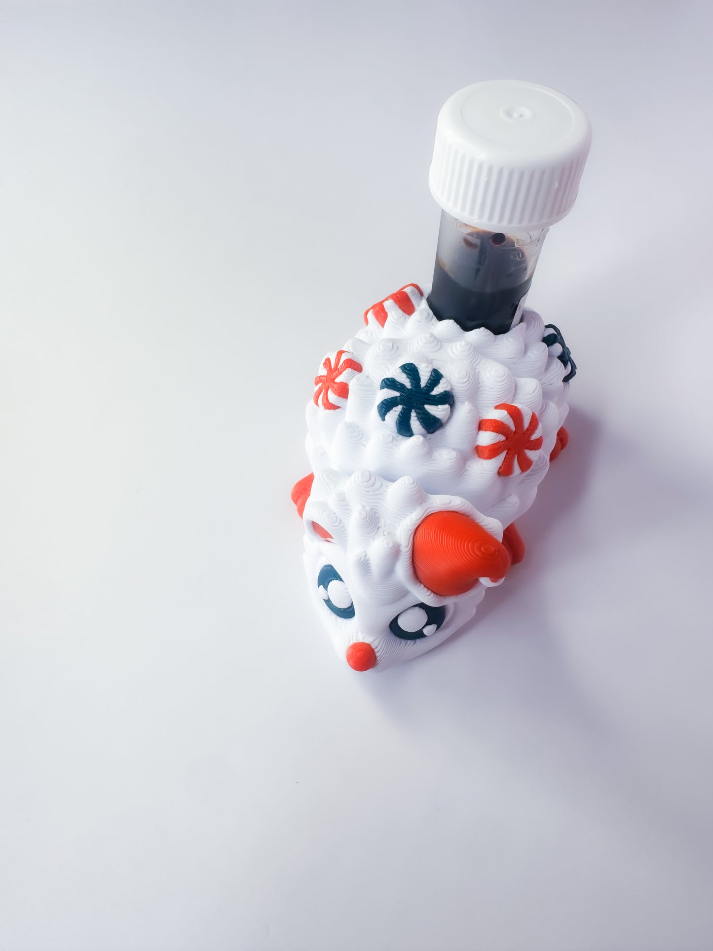 Holiday Hedgehog Vial Holder