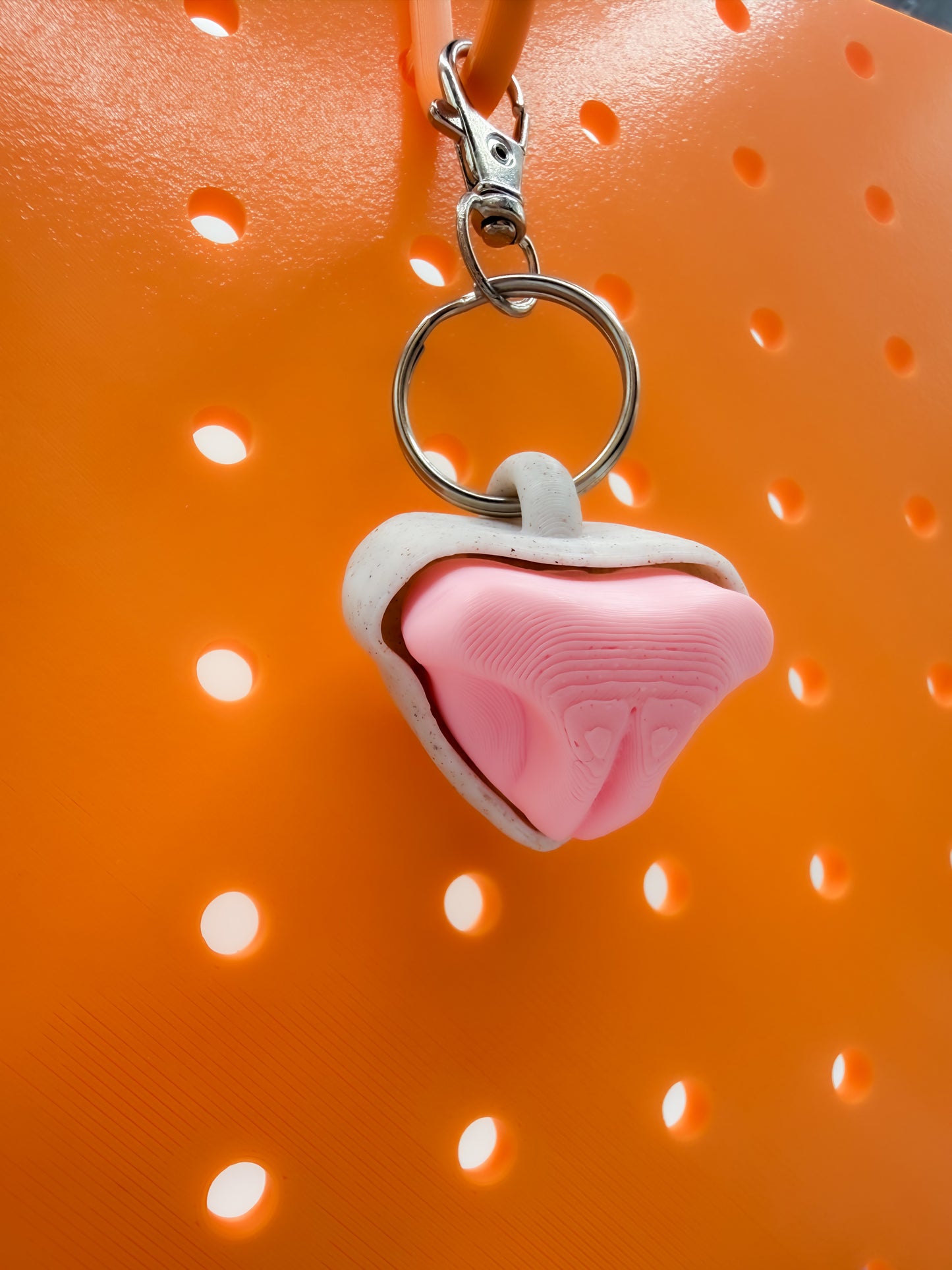 Cat Nose Clicker Keychain- "The Booper"