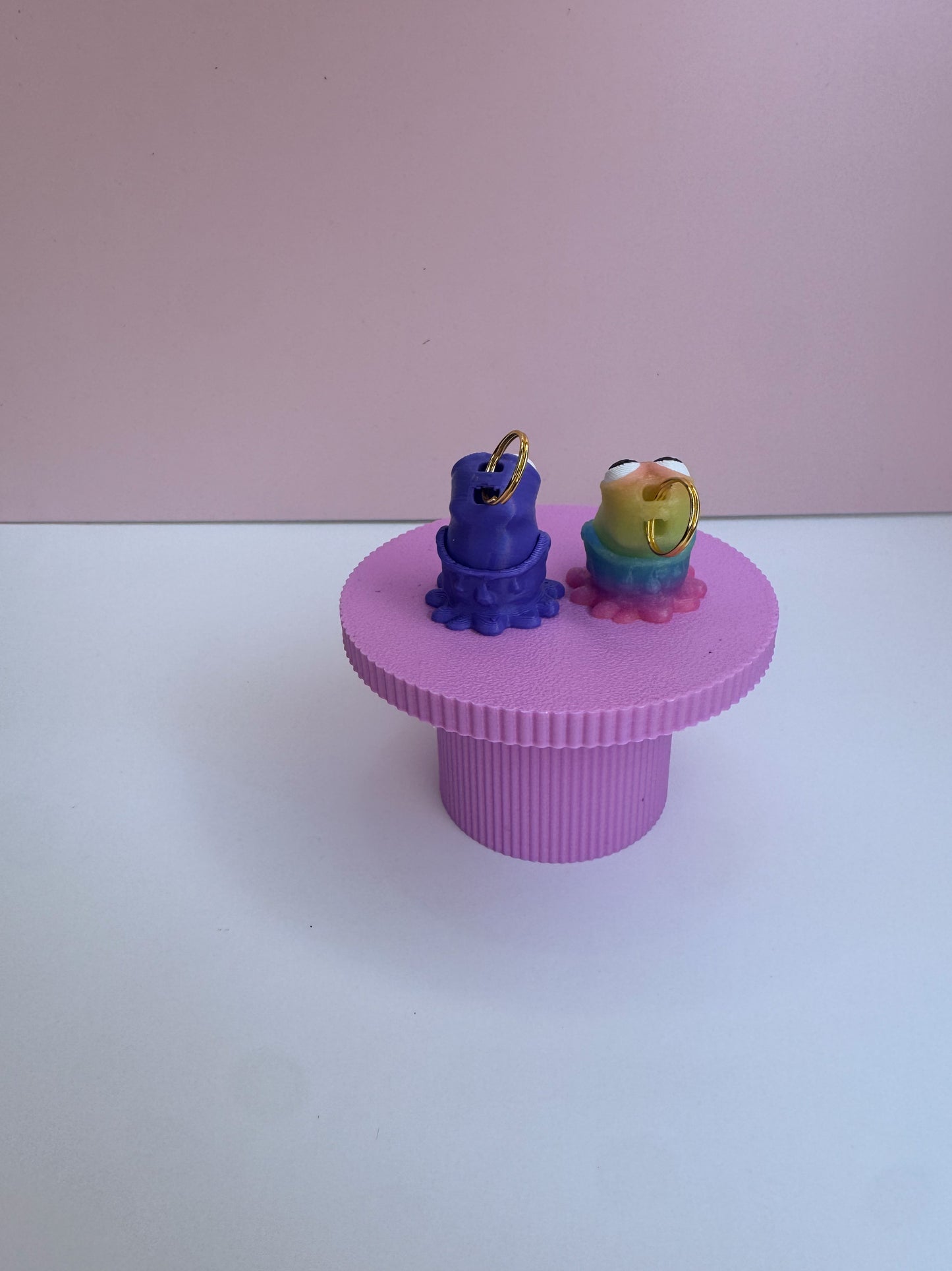 Gooey Monster Charm/ Zipper Pull Set