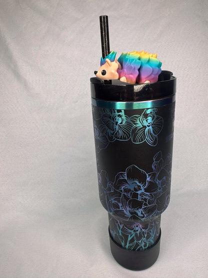 Hedgehog Straw Topper