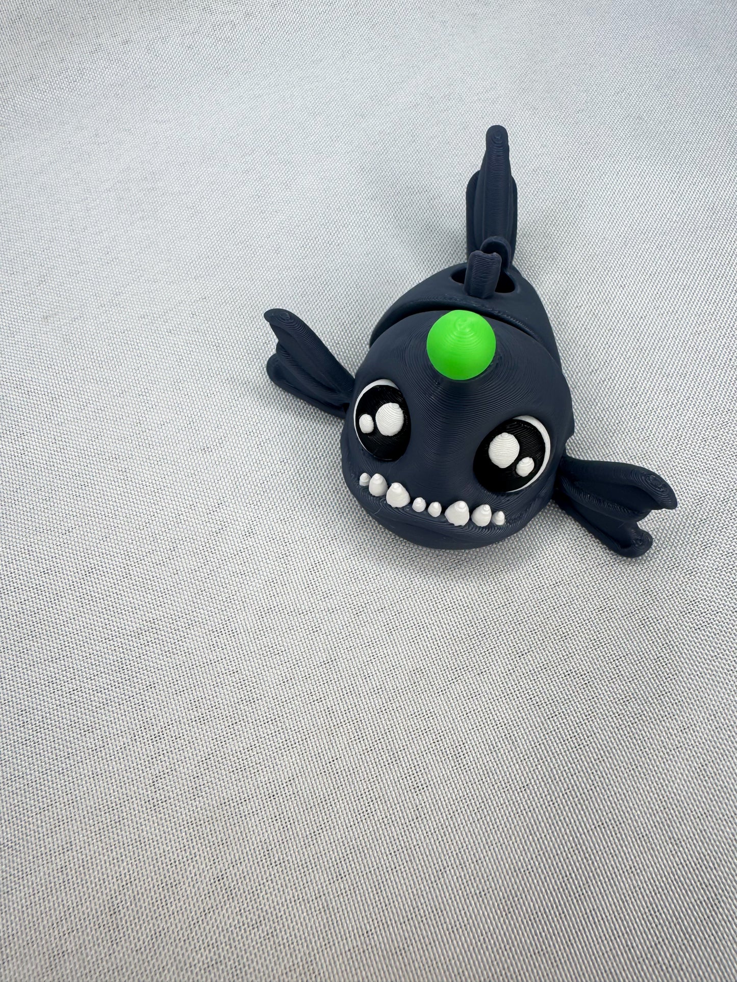 Anglerfish Straw Topper