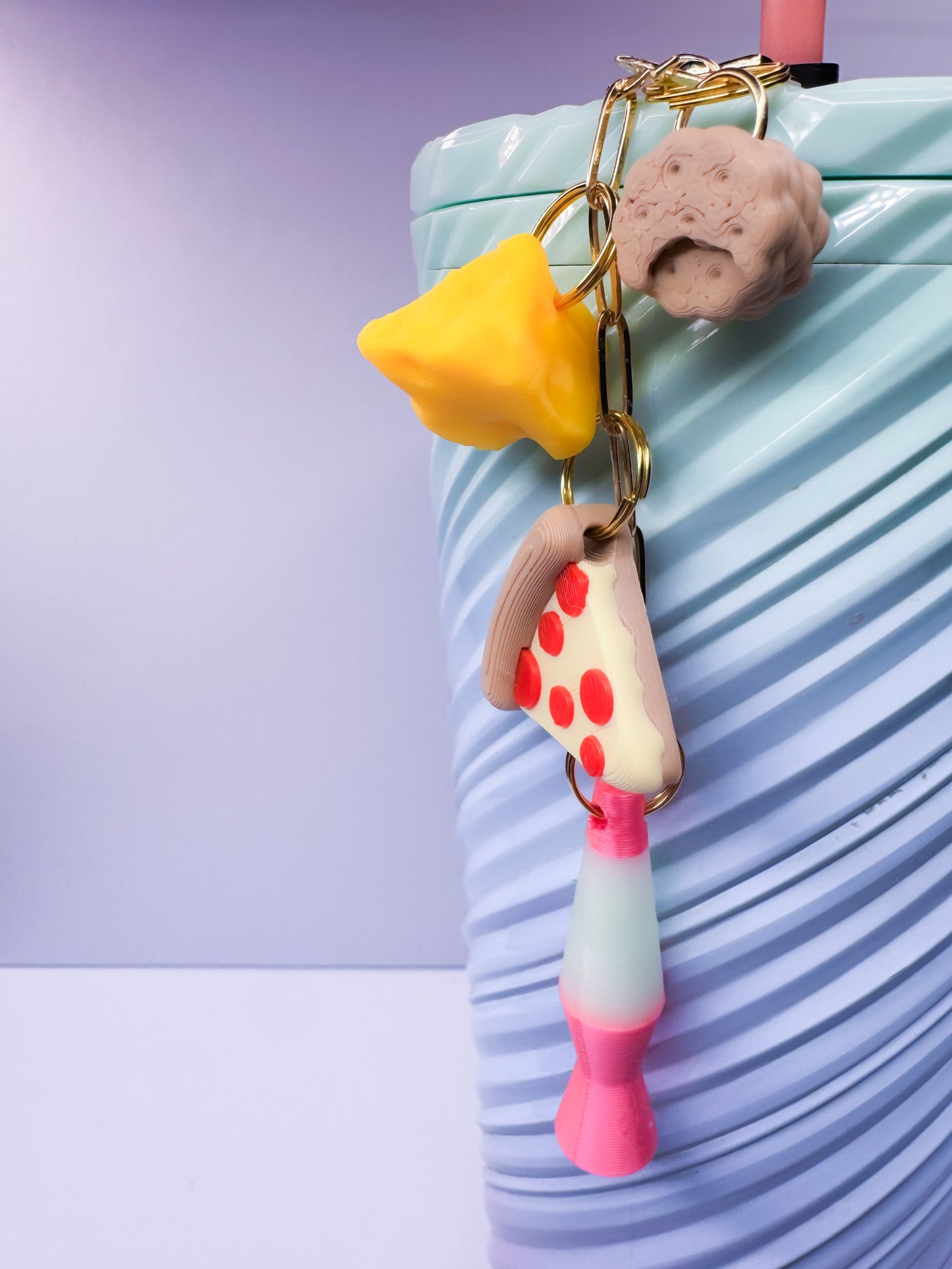 Lava Lamp- Charm/ Zipper Pull