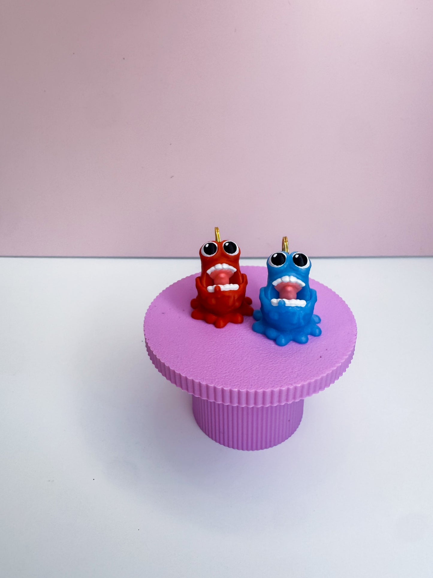 Gooey Monster Charm/ Zipper Pull Set