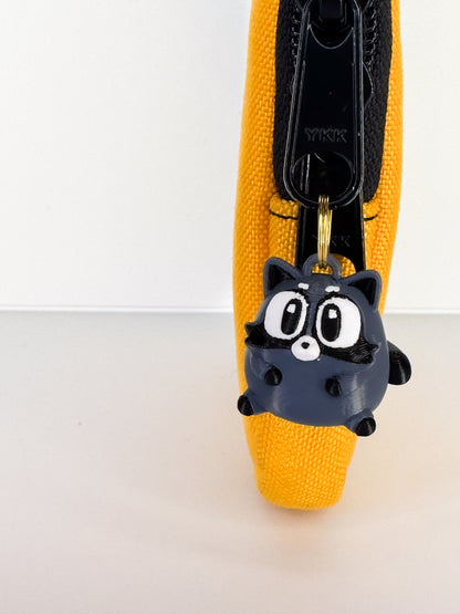 Raccoon- Charm/ Zipper Pull