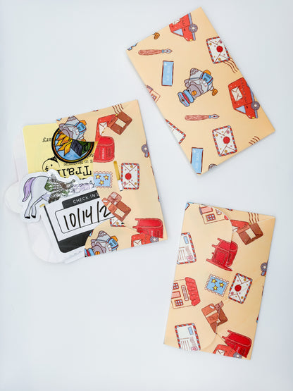 Ephemera Envelope- Airmail Pigeon Edition