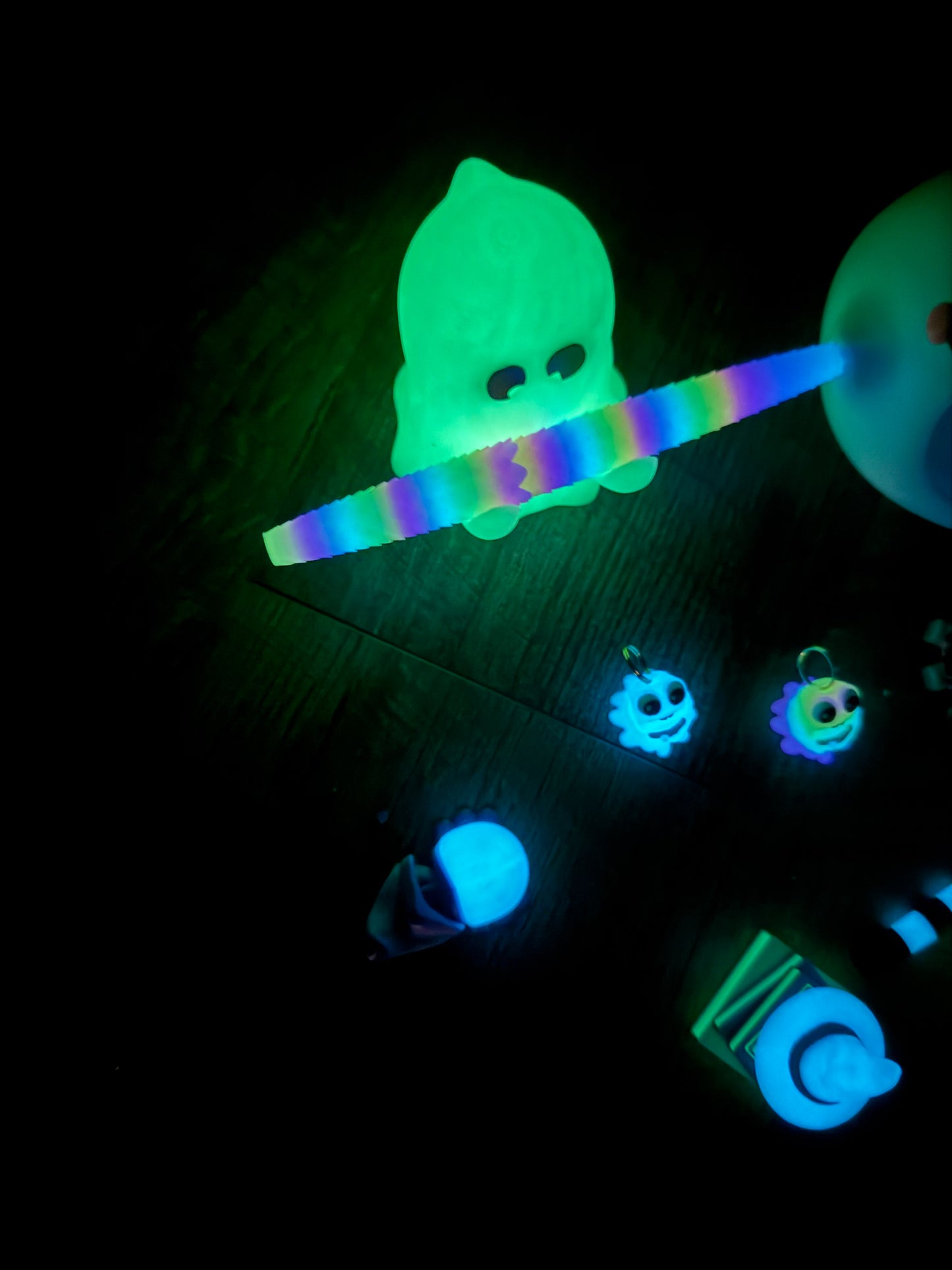 Gooey Monster Charm/ Zipper Pull Set