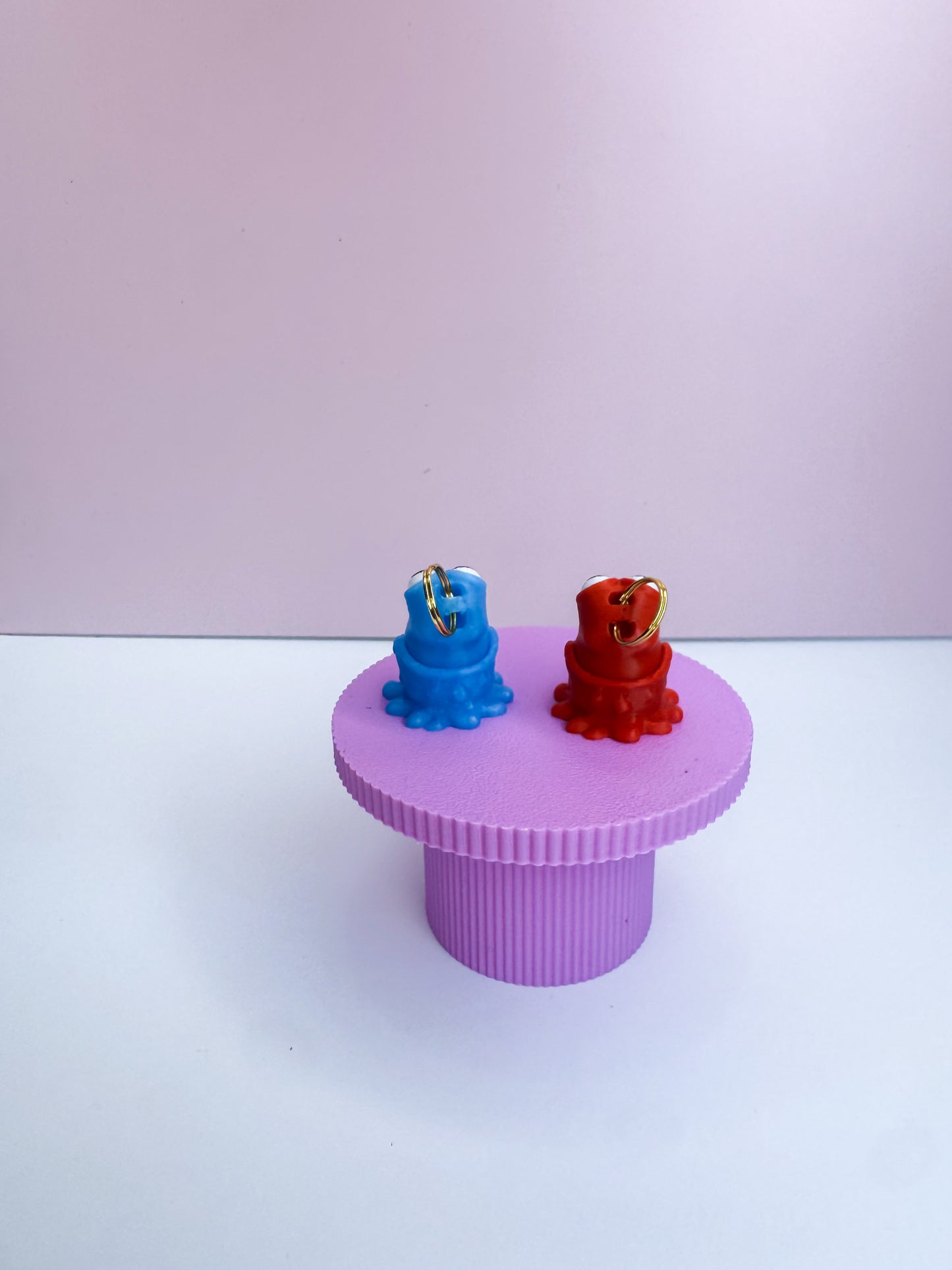 Gooey Monster Charm/ Zipper Pull Set