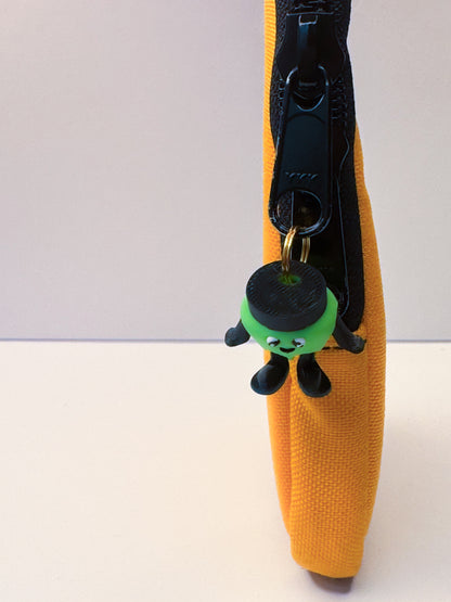 Ink Bottle Charm/Zipper Pull- "Blot"