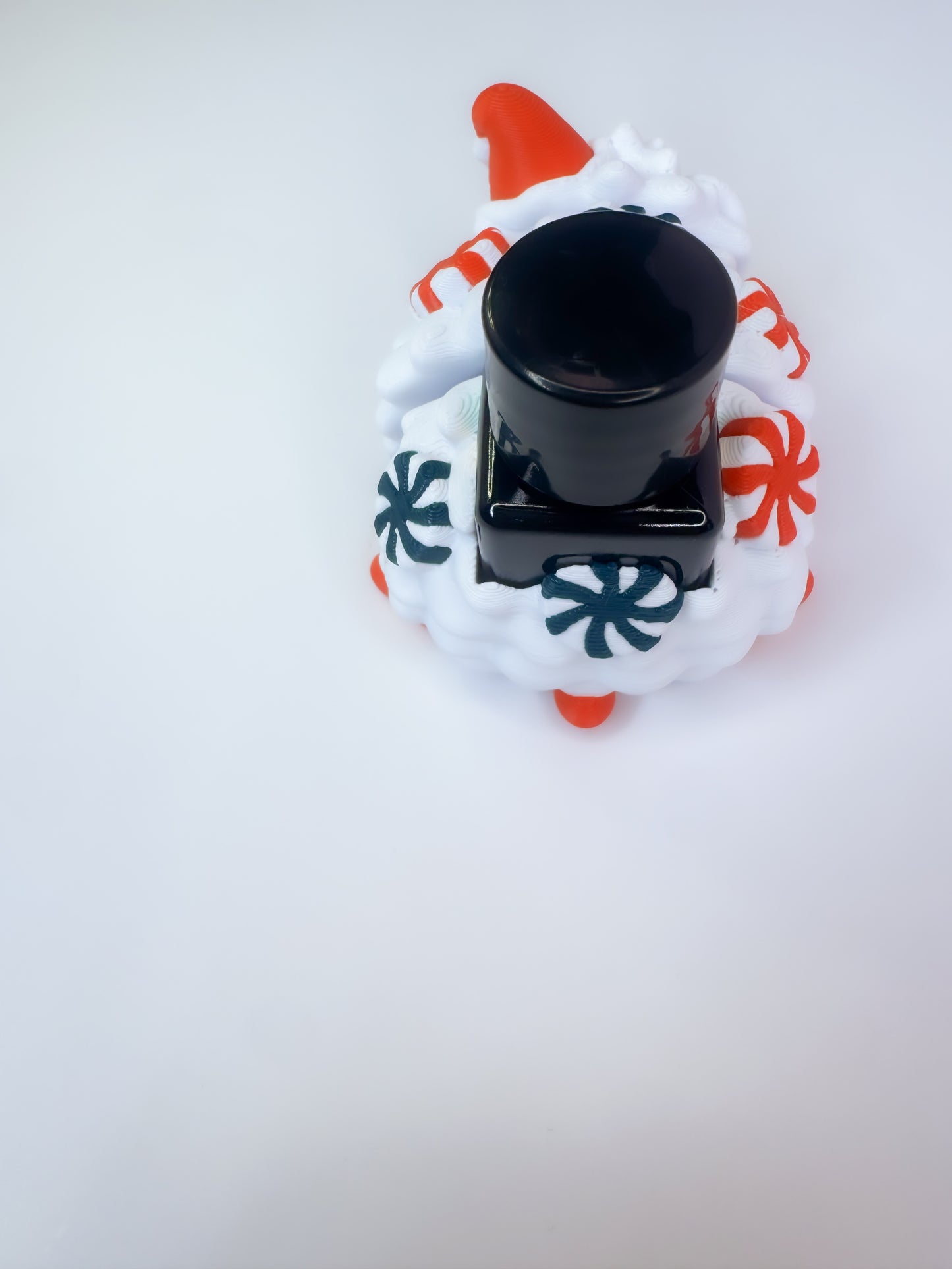 Holiday Hedgehog Vial Holder