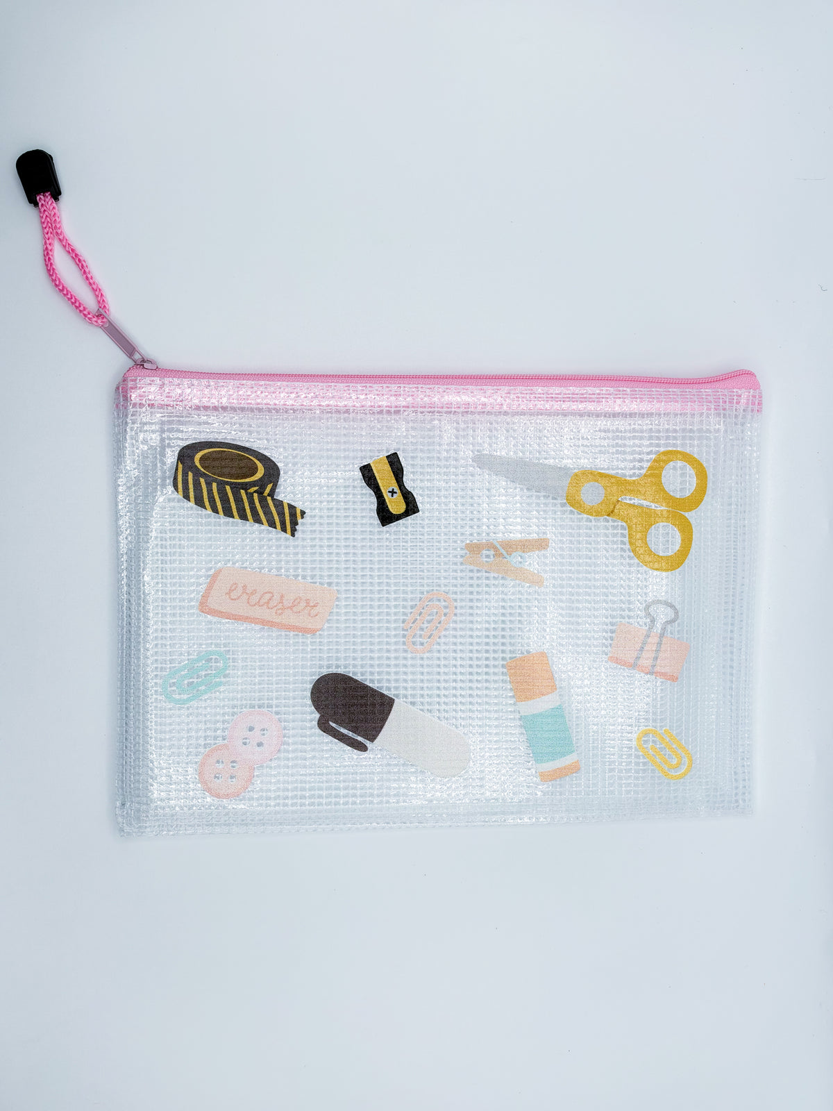Ephemera Pouch- Tiny Desk Supplies Edition