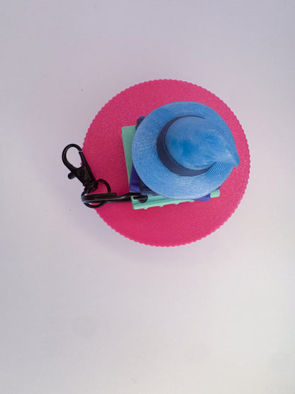 Magic Book Stack Clicker Keychain