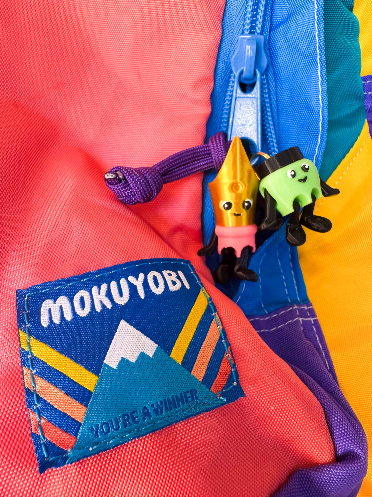 Ink Bottle Charm/Zipper Pull- "Blot"