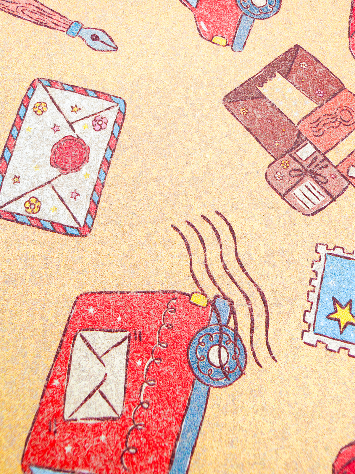 Mini Clipboard- Airmail Pigeon Edition