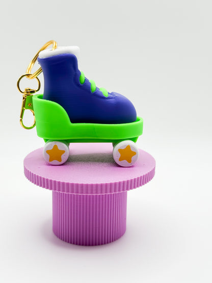 Roller Skate Clicker Keychain
