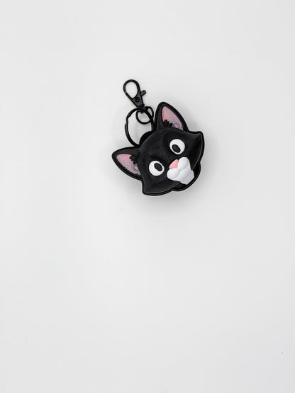 Cat Face Clicker Keychain