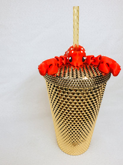 Lobster Straw Topper