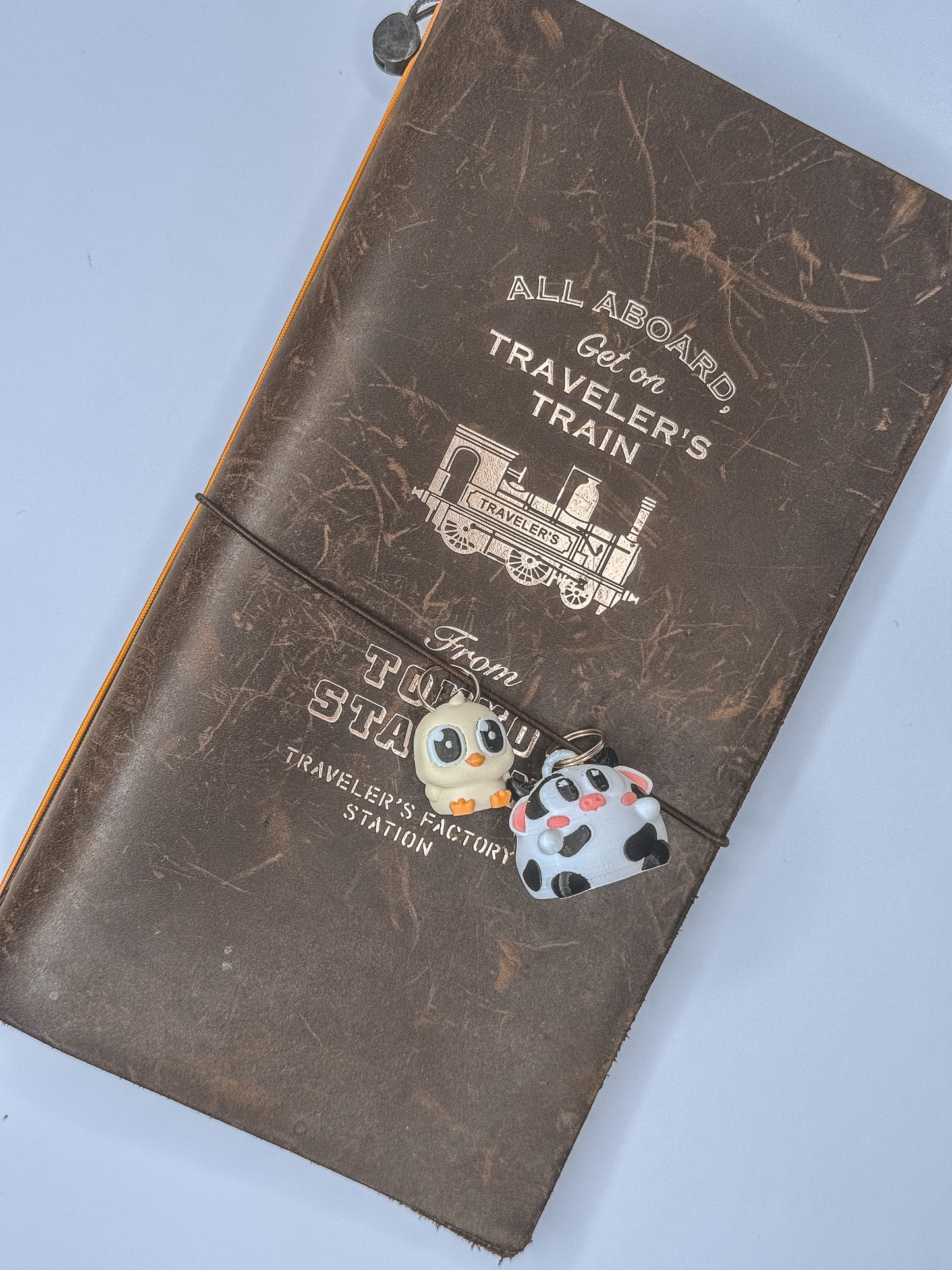 Cow- Charm/ Zipper Pull