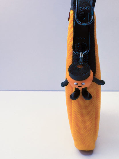 Ink Bottle Charm/Zipper Pull- "Blot"