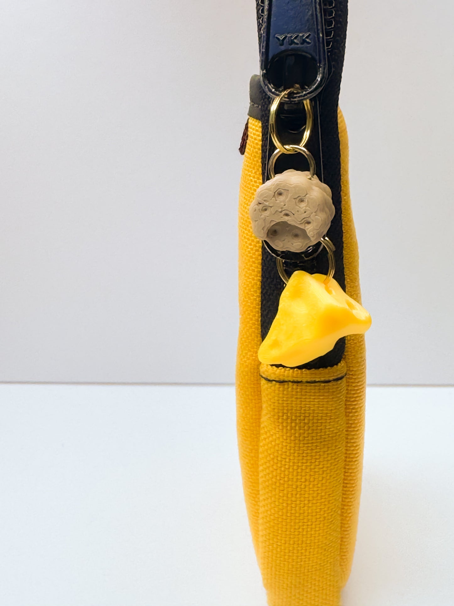 Cheese & Crackers- Charm/ Zipper Pull